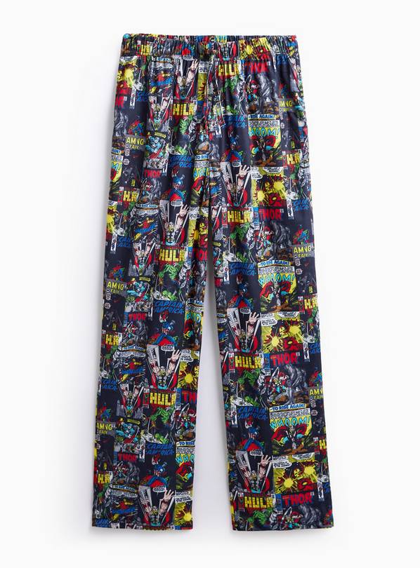 Marvel Comics Printed Fleece Pyjama Bottoms S